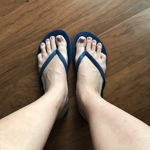 Old Navy flip flops and socks Bundle